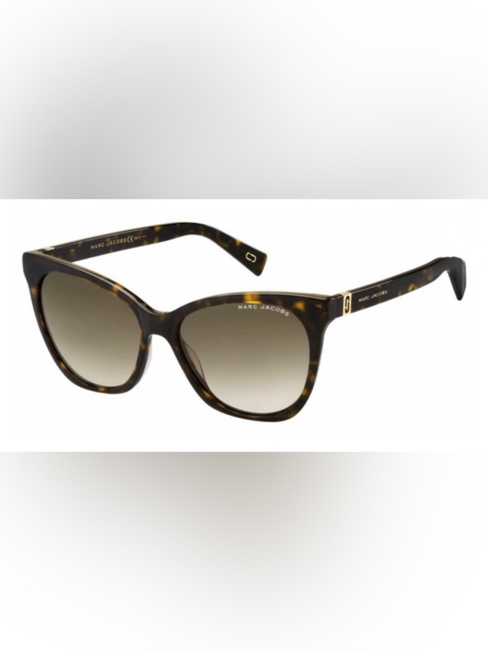 Marc Jacobs Brown Tortoise Sunglasses w/case. NWOT